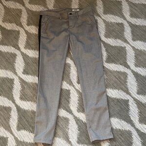 Stylish Gray Women's Straight Leg Pants